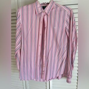 Pink Stripe Ralph Lauren Shirt